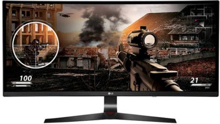 que é um monitor de bom tamanho para jogos