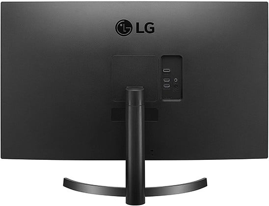 lg 27qn600 monitor back