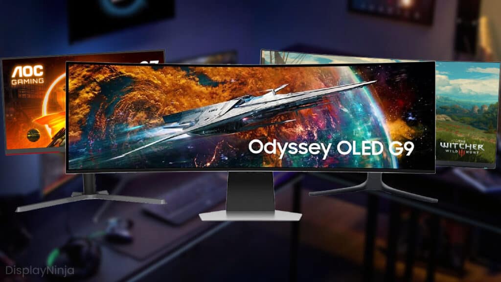 Best Gaming Monitors For 2024 [DisplayNinja Editor's Picks]