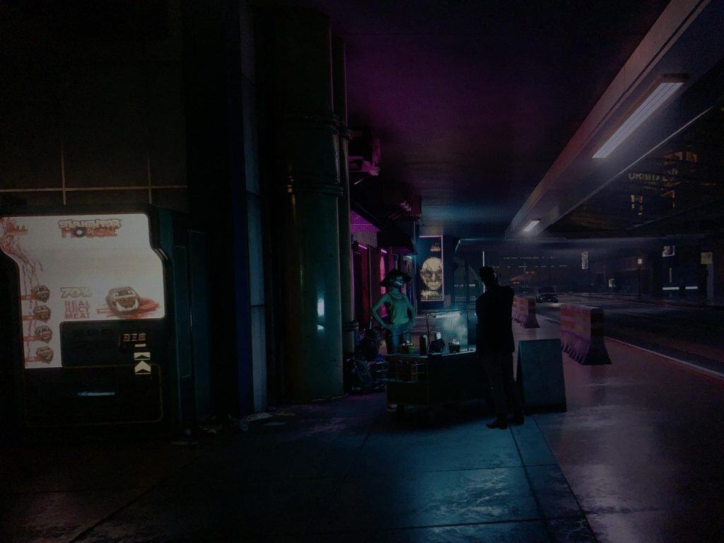 KTC M27T6 Cyberpunk 2077 Test Off after 5 minutes