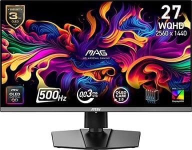MSI MAG 272QP QD OLED X50 Monitor