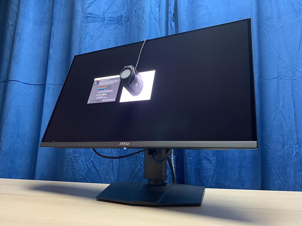 MSI MAG 272QP QD OLED X50 and Calibrite Display Pro HL