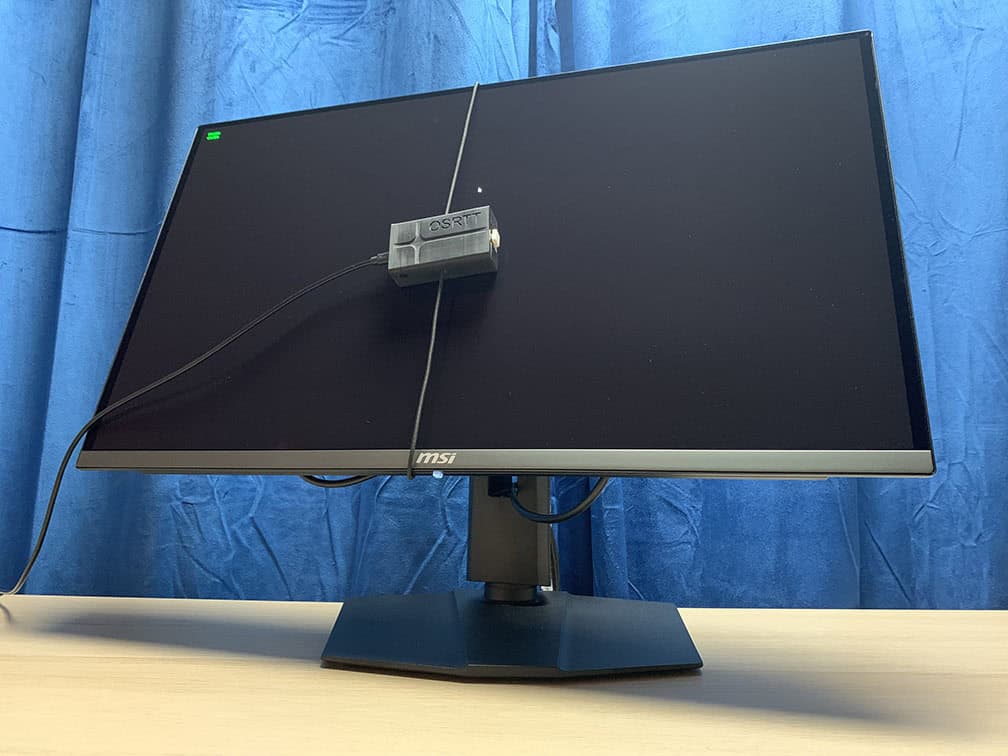 MSI MAG 272QP QD OLED X50 and OSRTT
