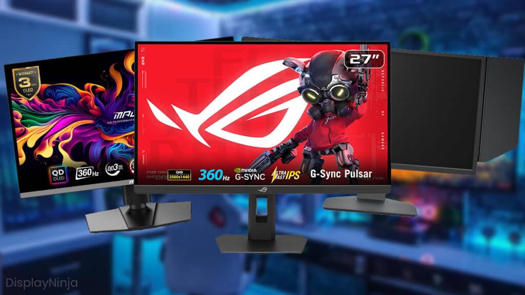 Best 360Hz Monitor 2026 [Buying Guide] - Display Ninja