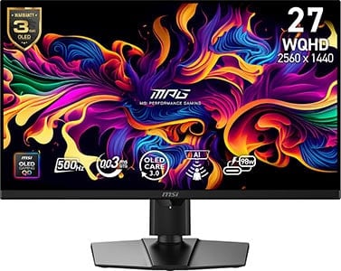 MSI MPG 271QR QD OLED X50 Monitor
