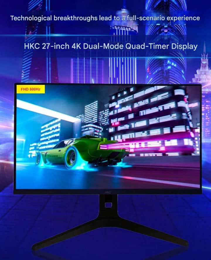 HKC 800Hz Monitor