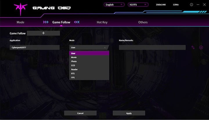 KTC H27P3 MMC Application 3