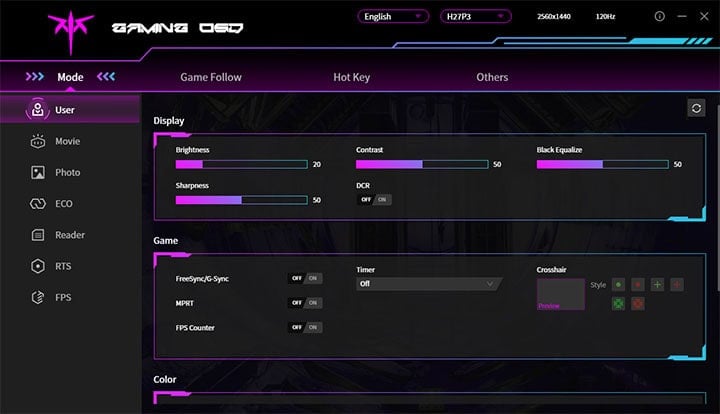 KTC H27P3 MMC Application 5