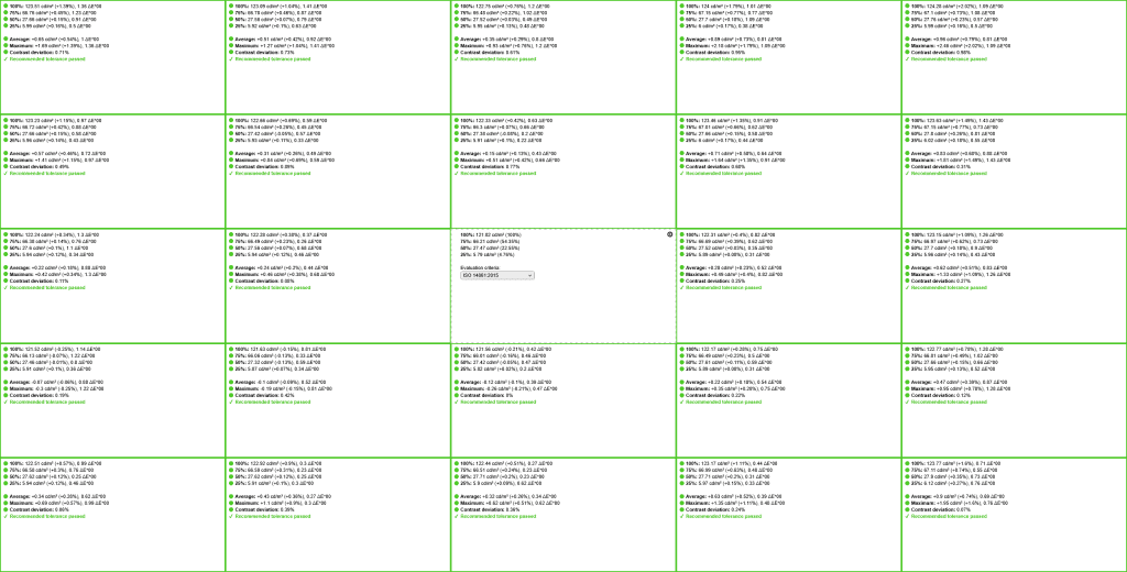MSI MPG 271QR QD OLED X50 Image Uniformity