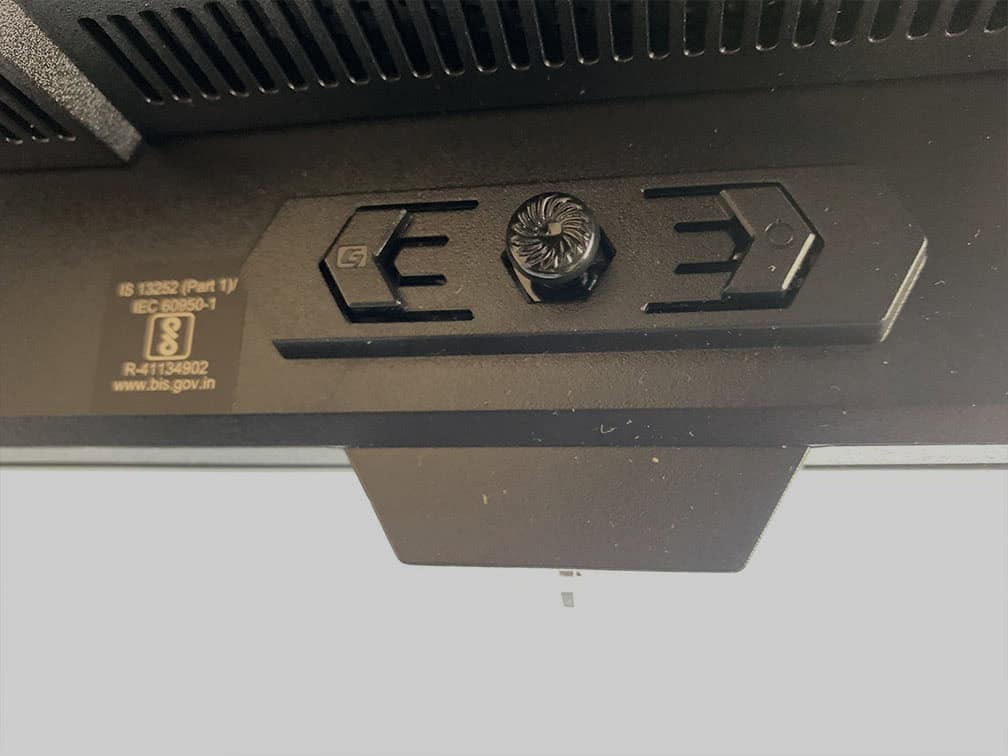 MSI MPG 271QR QD OLED X50 OSD Joystick