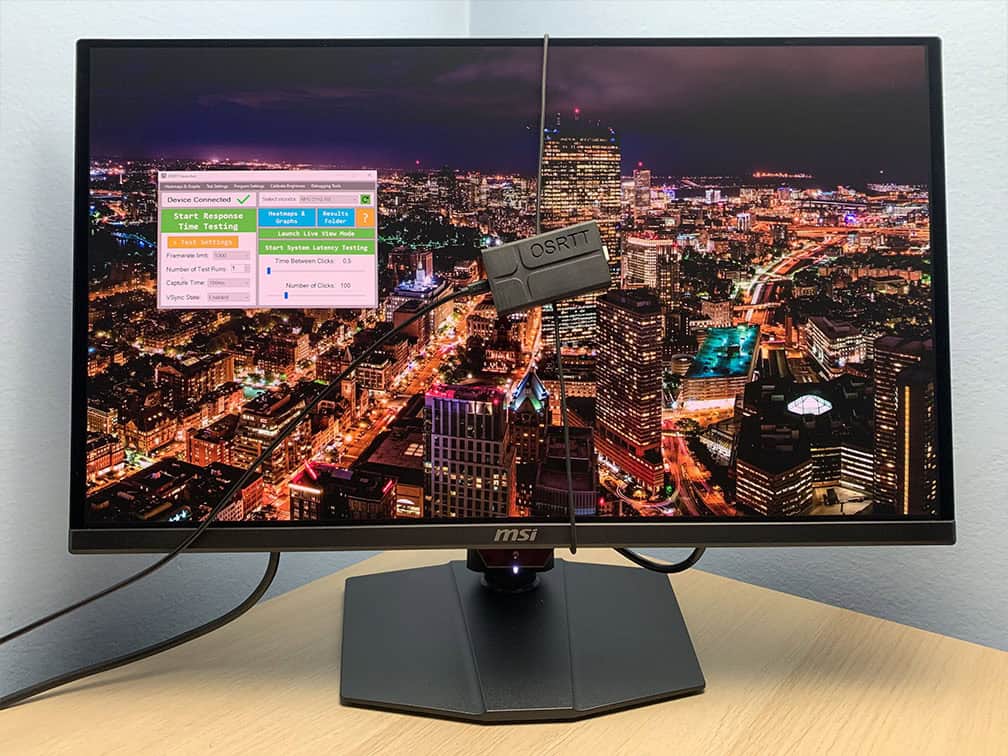 MSI MPG 271QR QD OLED X50 and OSRTT