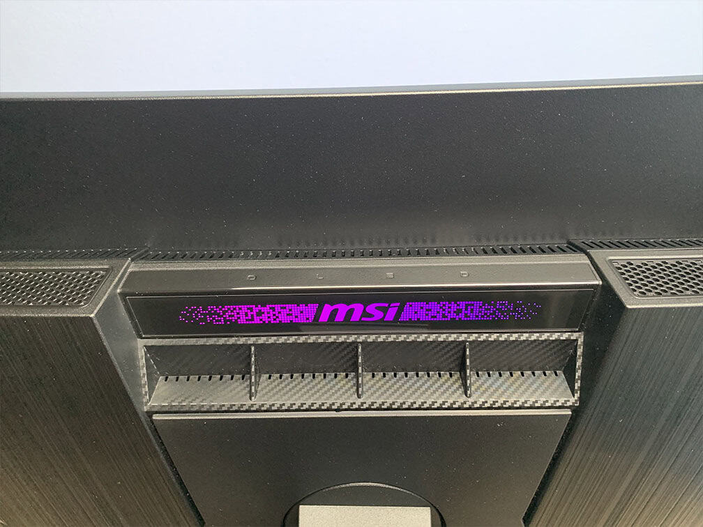 MSI MPG 341CQR QD OLED X36 RGB Lighting