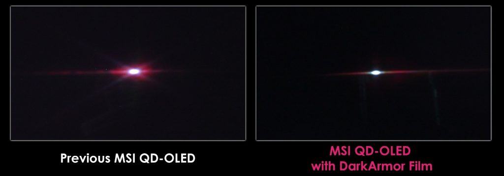 MSI QD OLED DarkArmor Film