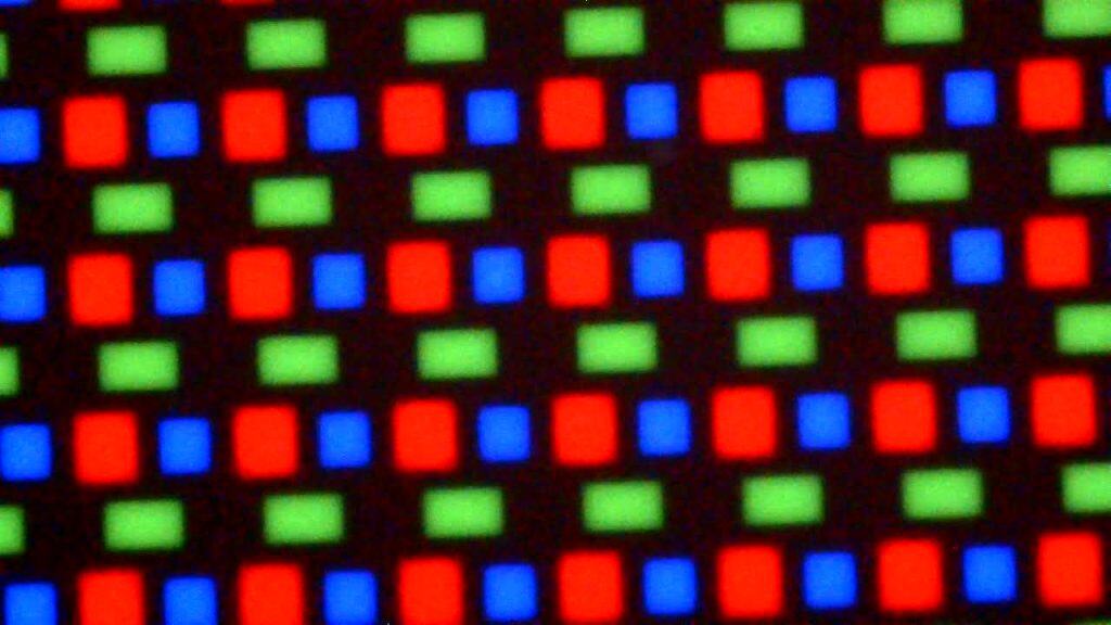 QD OLED Sub pixel Layout