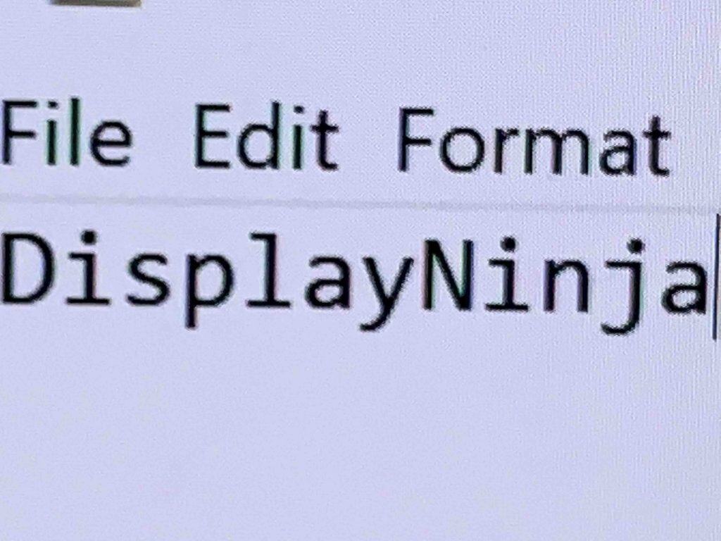KTC H27P6 4K Text Comparison