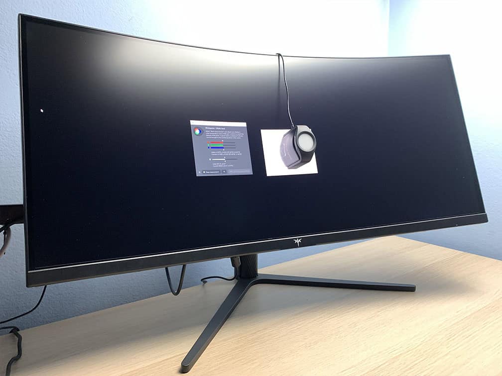 KTC H34S5 and Calibrite Display Pro HL