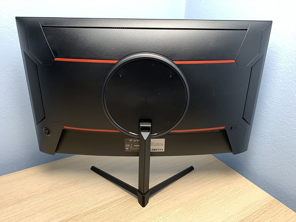 KTC H24S17P Rear View