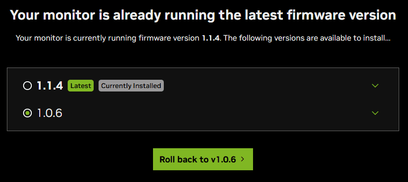 G SYNC Pulsar Update