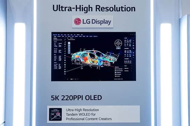 LG 5K 120Hz W OLED