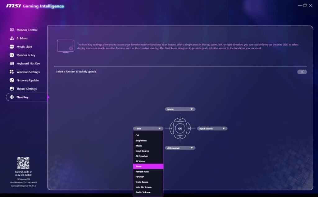 MSI 322UR QD OLED X24 Gaming Intelligence 1