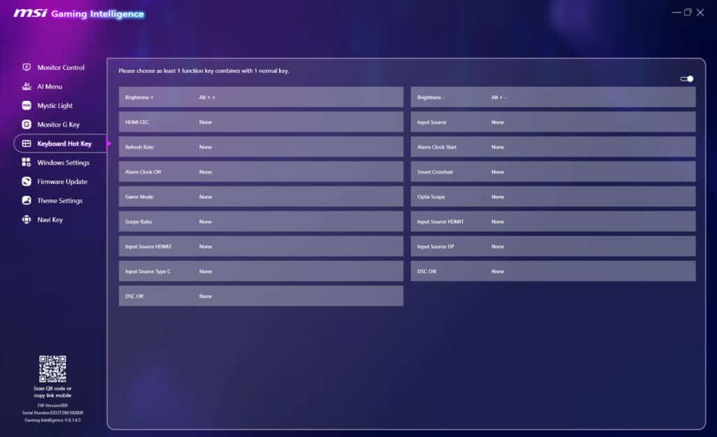 MSI 322UR QD OLED X24 Gaming Intelligence 5