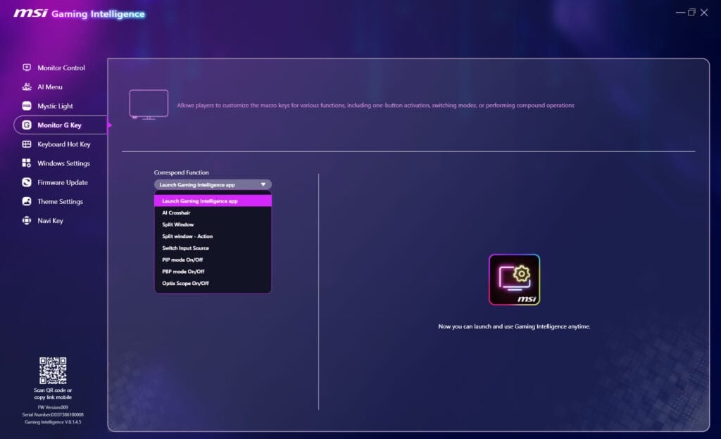 MSI 322UR QD OLED X24 Gaming Intelligence 6