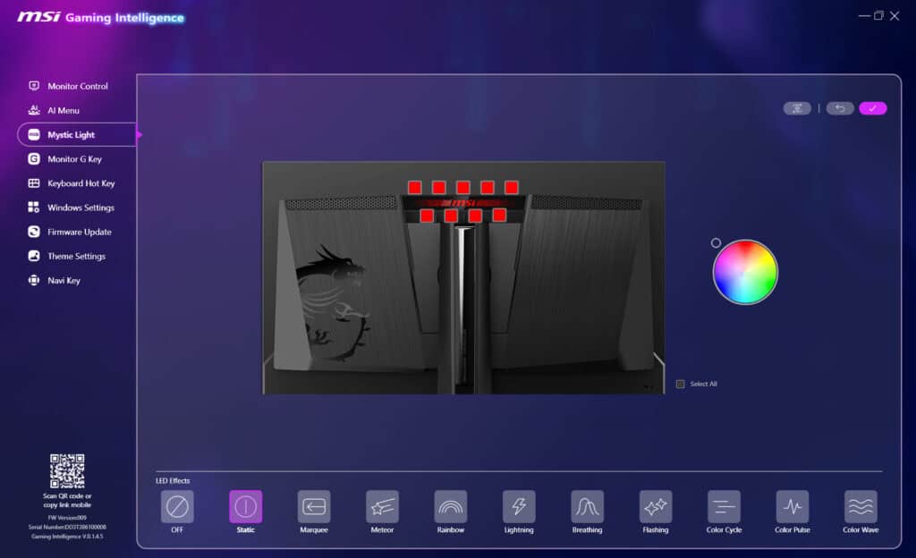 MSI 322UR QD OLED X24 Gaming Intelligence 7