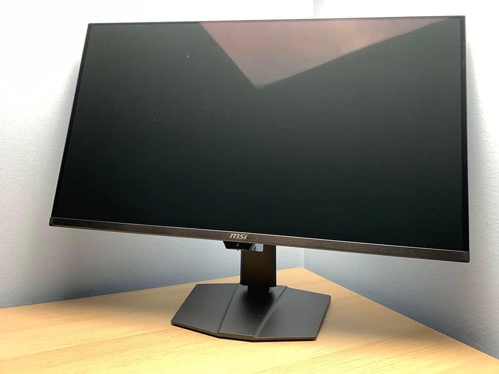 MSI MPG 322UR QD OLED X24 Front View