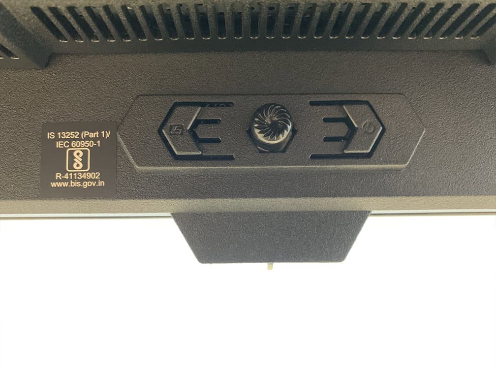 MSI MPG 322UR QD OLED X24 OSD Joystick