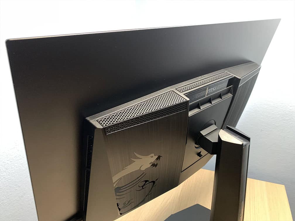 MSI MPG 322UR QD OLED X24 Side View