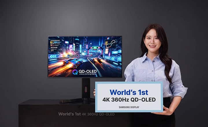 32 inch 4K 360Hz QD OLED