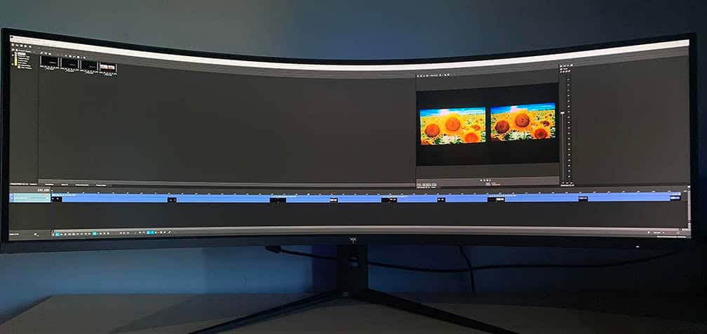KTC H49S66 Video Editing