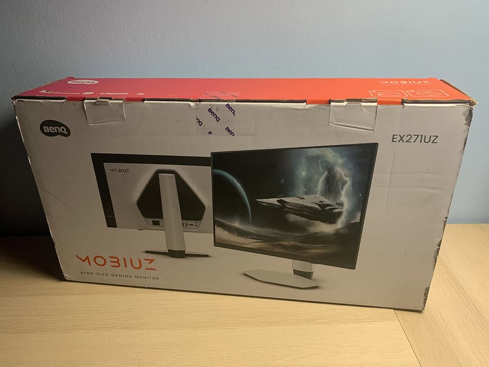 BenQ EX271UZ Unboxing