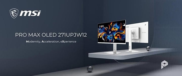 MSI Pro Max OLED 271UPJW12