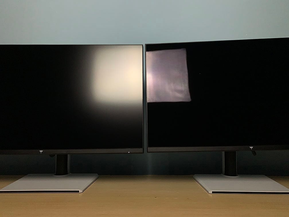 KTC M27P6 vs KTC M27P6S Reflection Handling