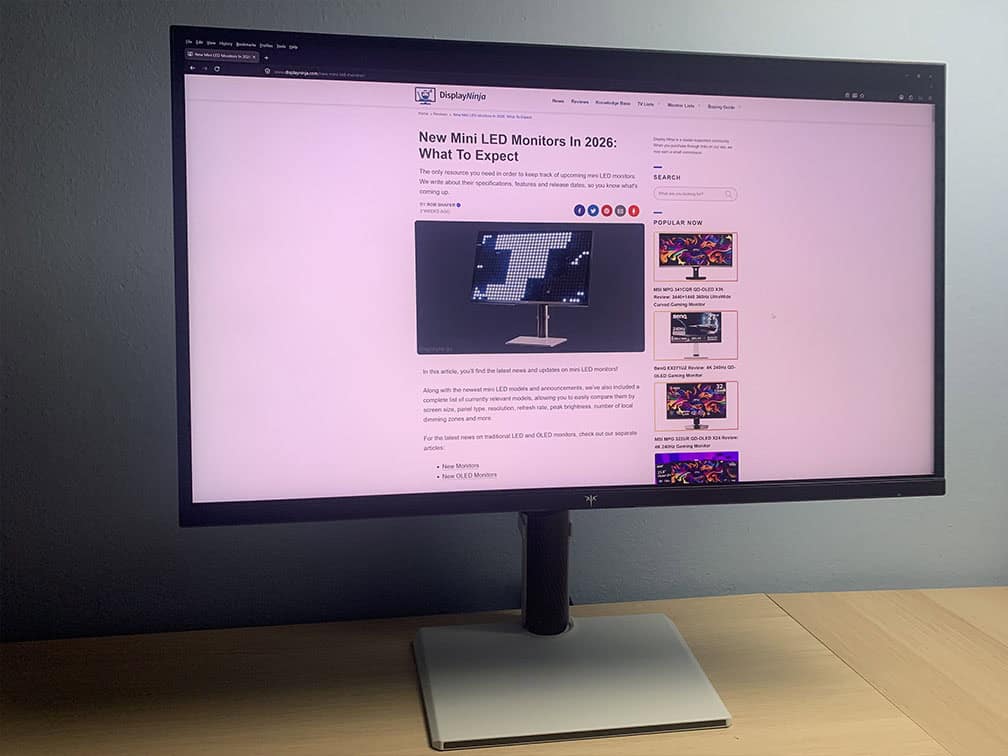 KTC M27P6S DisplayNinja Review