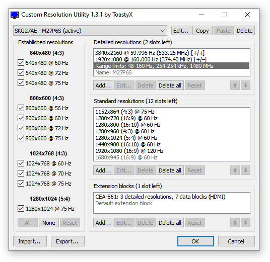 KTC M27P6S VRR Range 4K