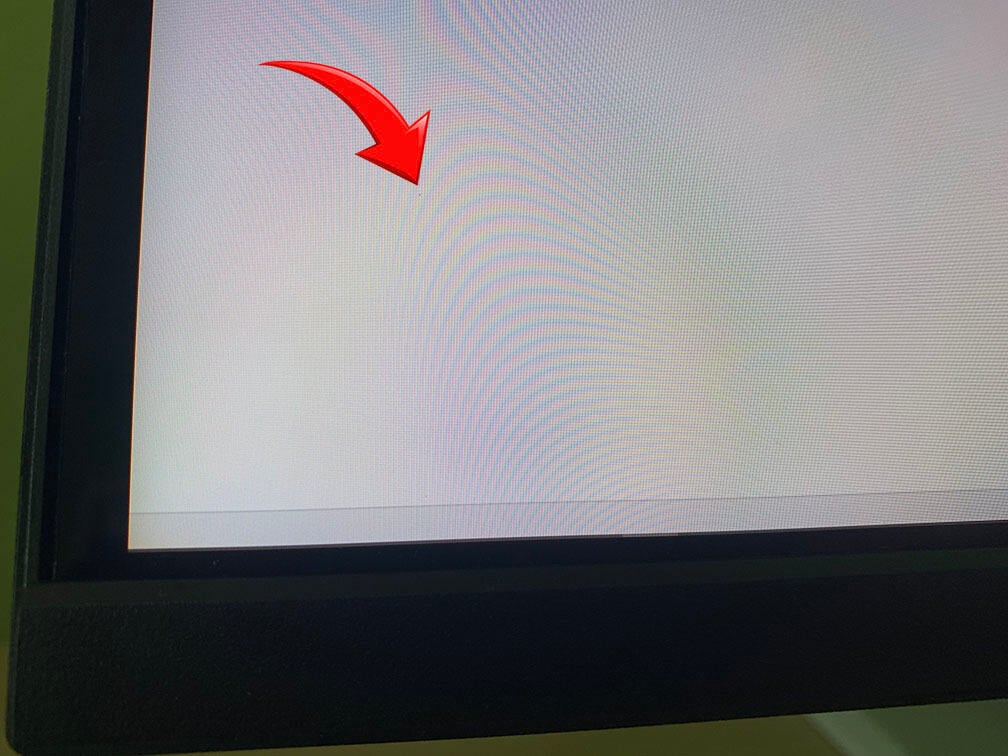 KTC M27P6S dead pixel bottom left