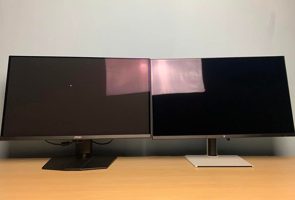 QD OLED vs KTC M27P6S Reflection Handling