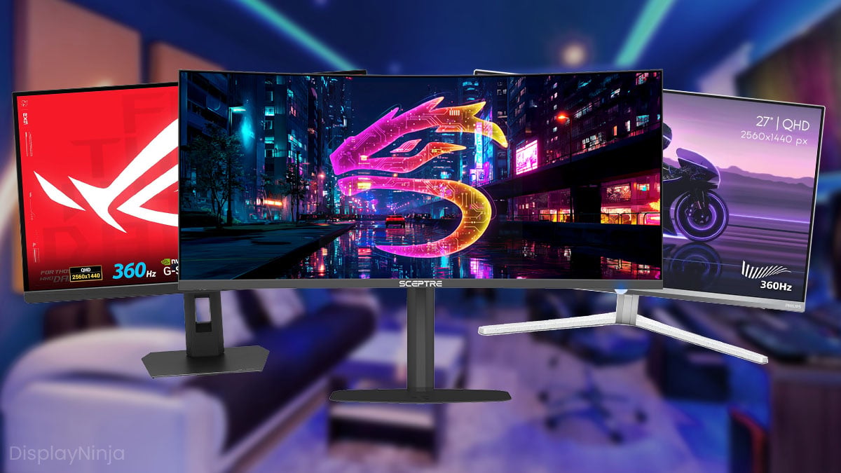 Best Gaming Monitors Under 500 USD